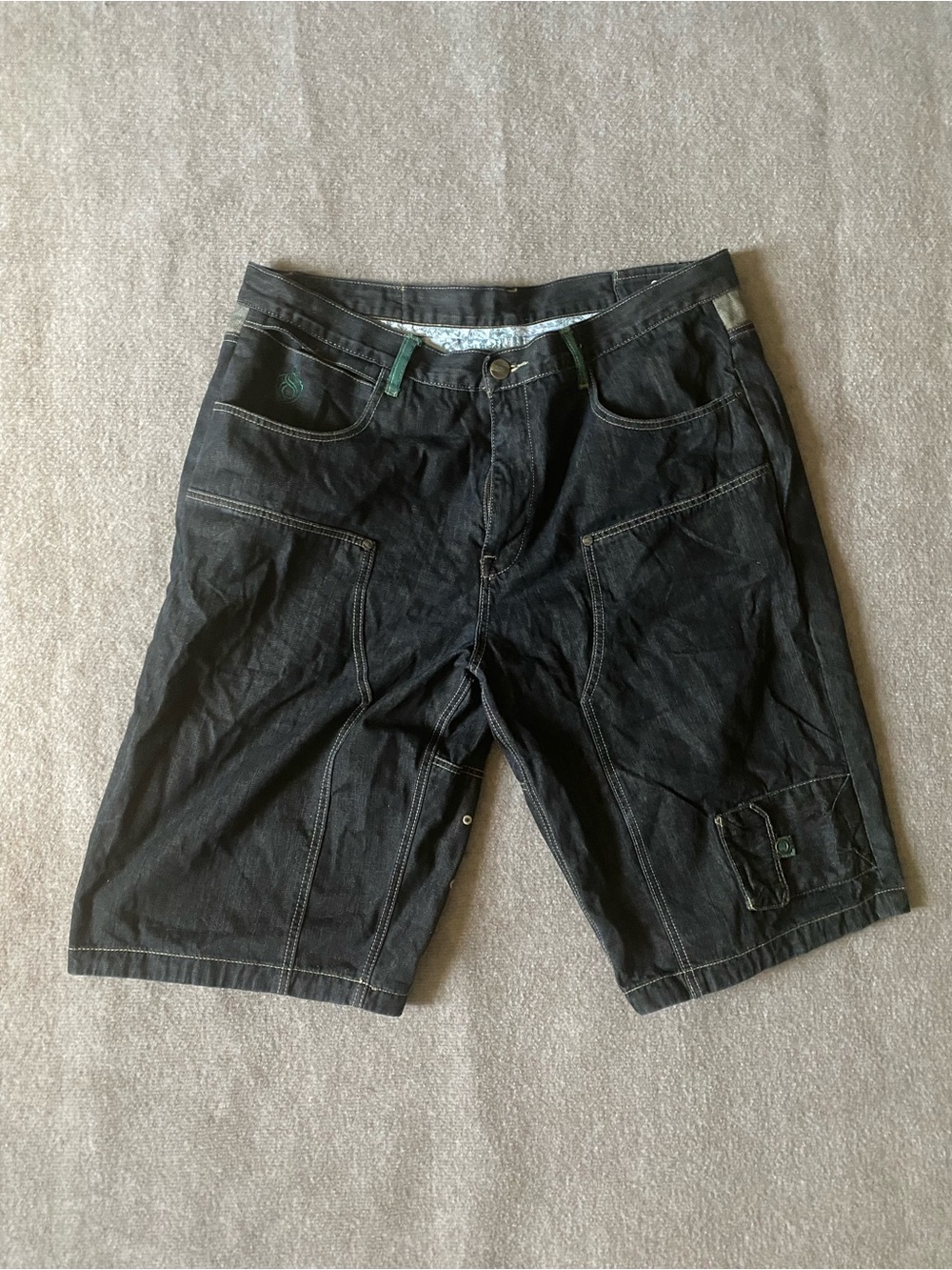 Eight 732 Merit Badge for Superb Hustling Denim Shorts